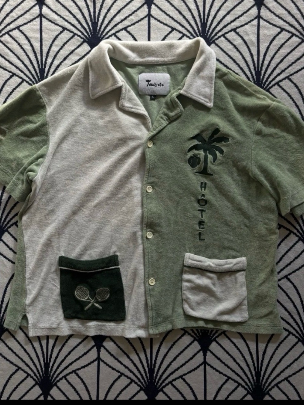 Tombolo X Hotel Magique Terry Cloth
Embroidered Shirt Limited Edition Of 250